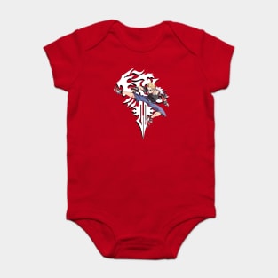 FF8 Zell Logo Blanco Baby Bodysuit